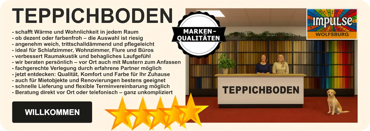 Teppichbodenstudio mit 2 Verkäuferinnen